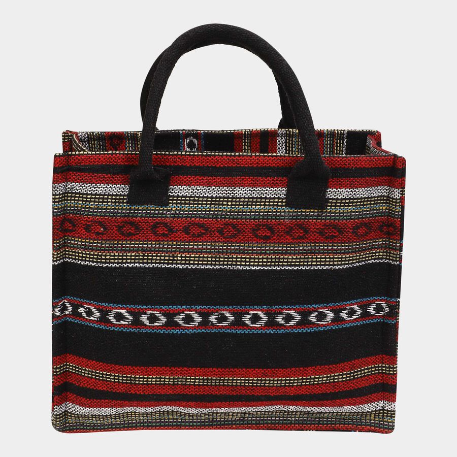 Women's Multicolour Polyester Tote Bag, , large image number null