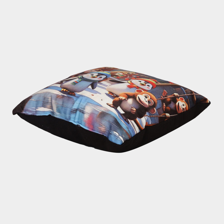 Multicolour Polyester Cushion, , large image number null