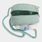 Women's Colour Block Plastic Sling Bag, , small image number null