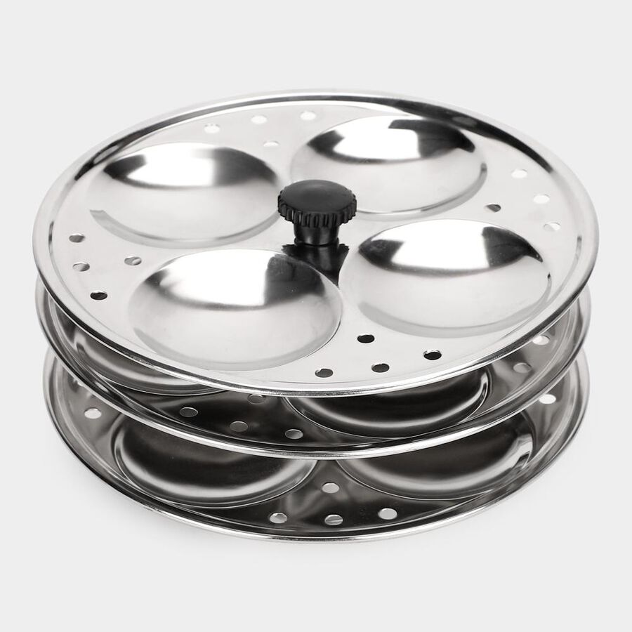 Steel Idli Stand, , large