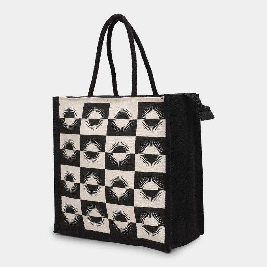  Black Canvas Handy Pouch, , large