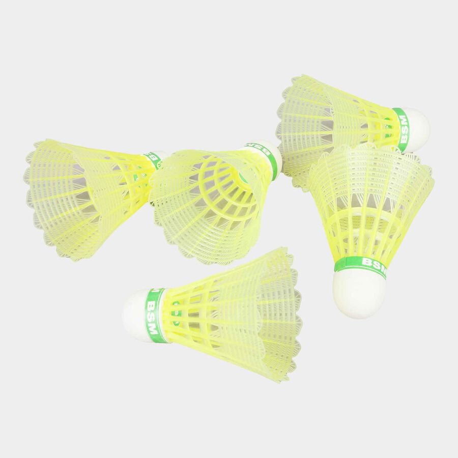 Plastic Shuttlecock Set of 5, , large image number null