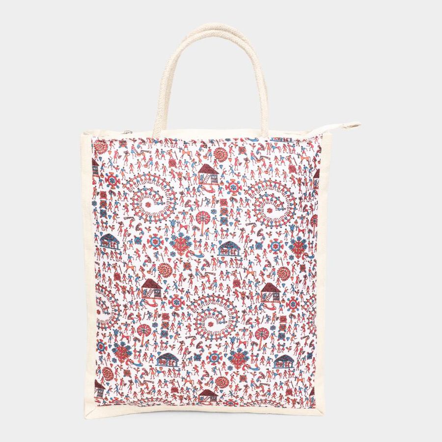 Multicolor Canvas Bag, , large image number null