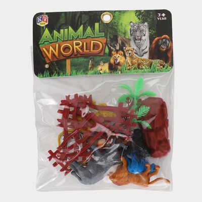 Kid's Wild Animal World Play Set