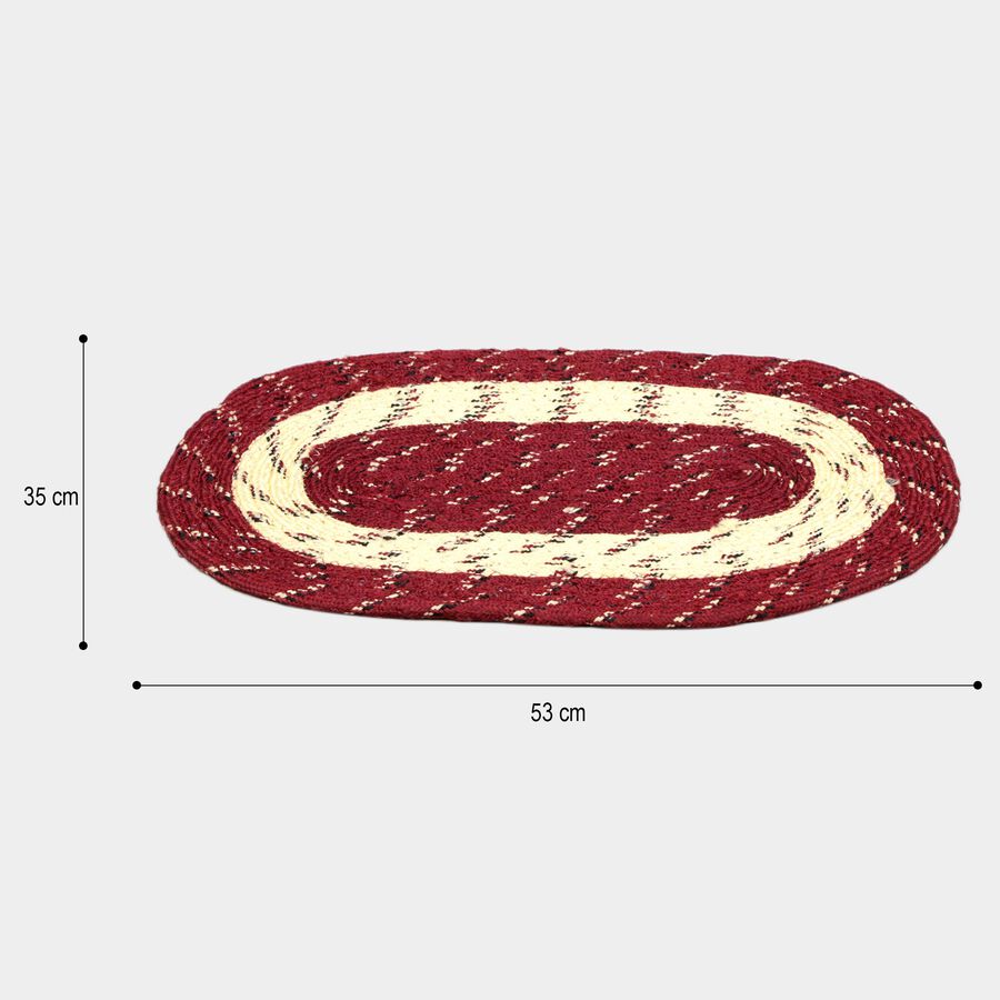 Maroon Polyester Door Mat, , large image number null