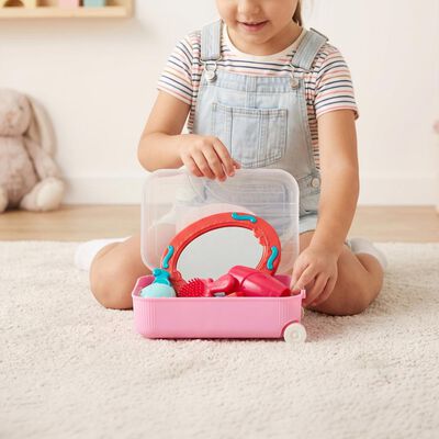 Kids Makeup Set Trolley Suitcase