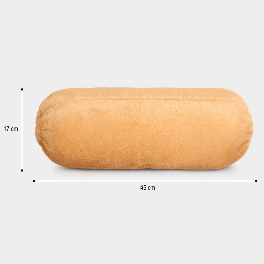 Brown Microfibre Bolster, , large image number null
