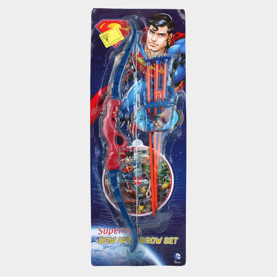 Superman Bow and 3 Arrows Set, , large