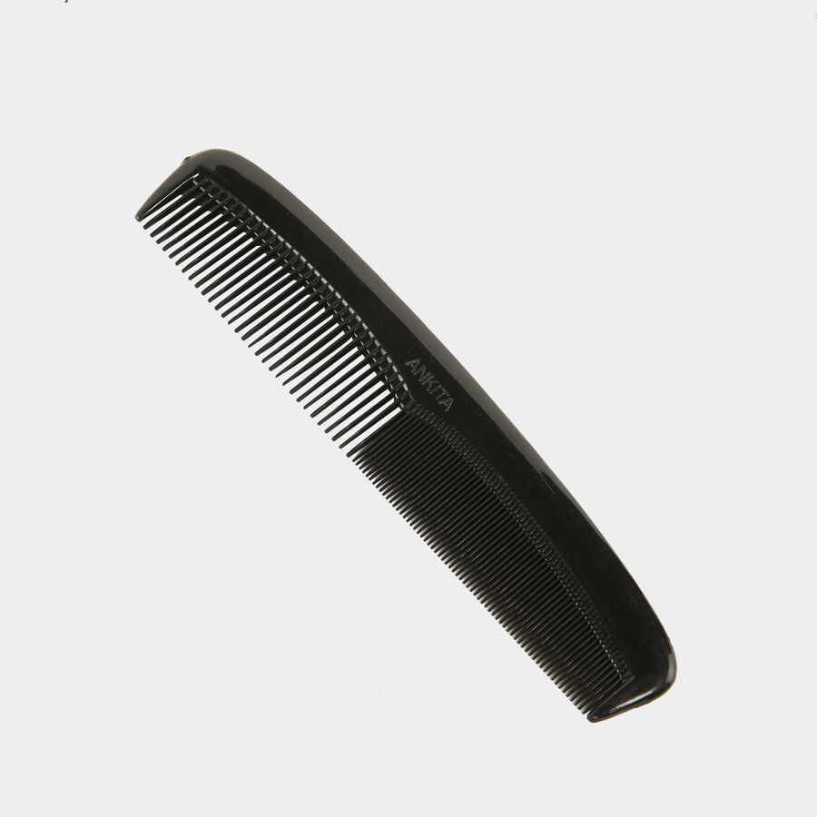 Plastic Hair Comb, Set of 2 - Colour/Design May Vary, , large image number null