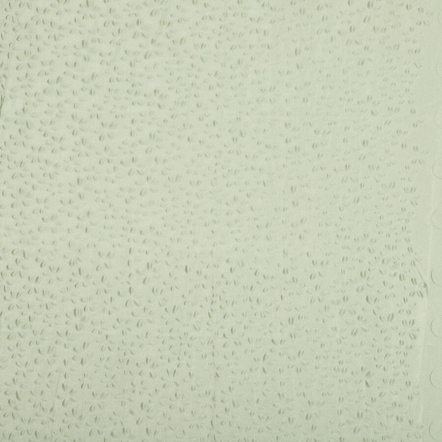 7 ft. Light Green Polyester Curtain, , large image number null