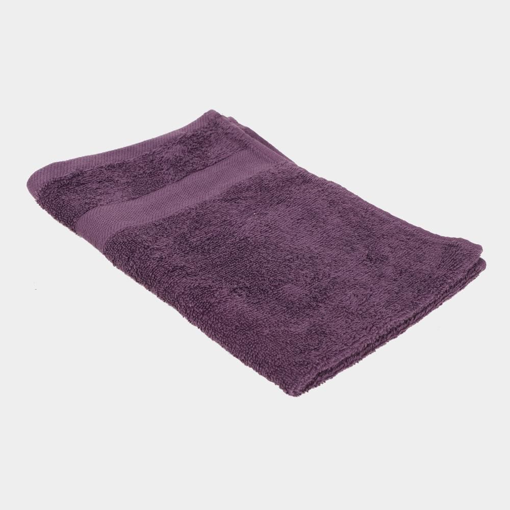 Home Beautiful                         400 GSM Purple Cotton Hand Towel