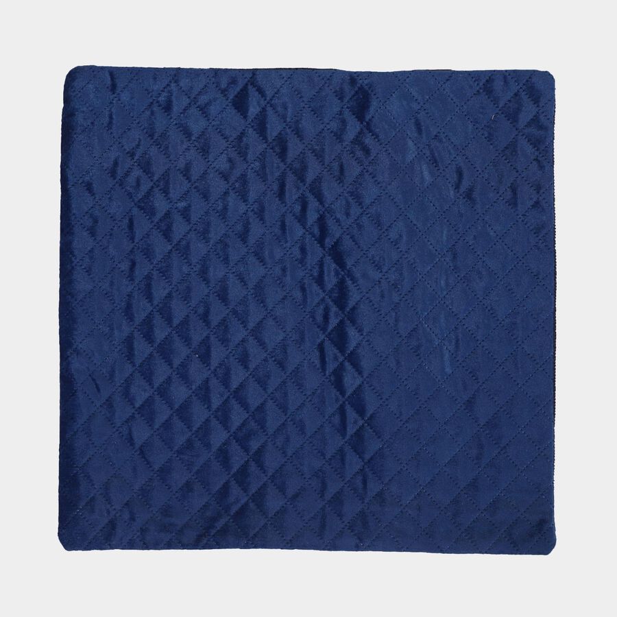 Blue Polyester Cushion Cover, , large image number null