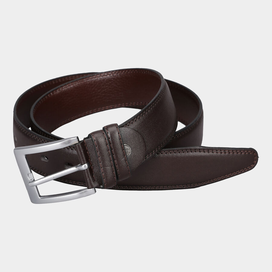 Men's Brown Polyurethane Casual Belt, , large image number null