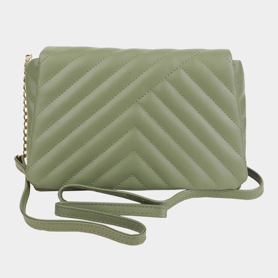 Women's Polyurethane Envelope Sling Bag, , large image number null