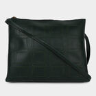 Women's Green Polyurethane Sling Bag, , small image number null