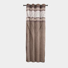 7 ft. Brown Polyester Curtain, , small image number null