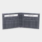 Men's Blue Polyurethane Wallet, , small