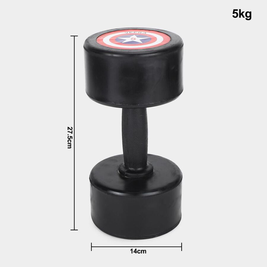 Kid's Black Iron Dumbbells, , large