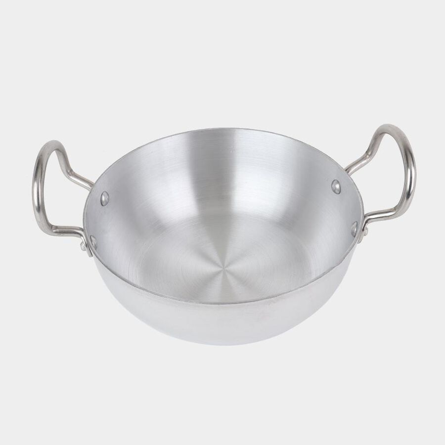 1.3 L Aluminum Kadhai, Induction Compatible, , large image number null