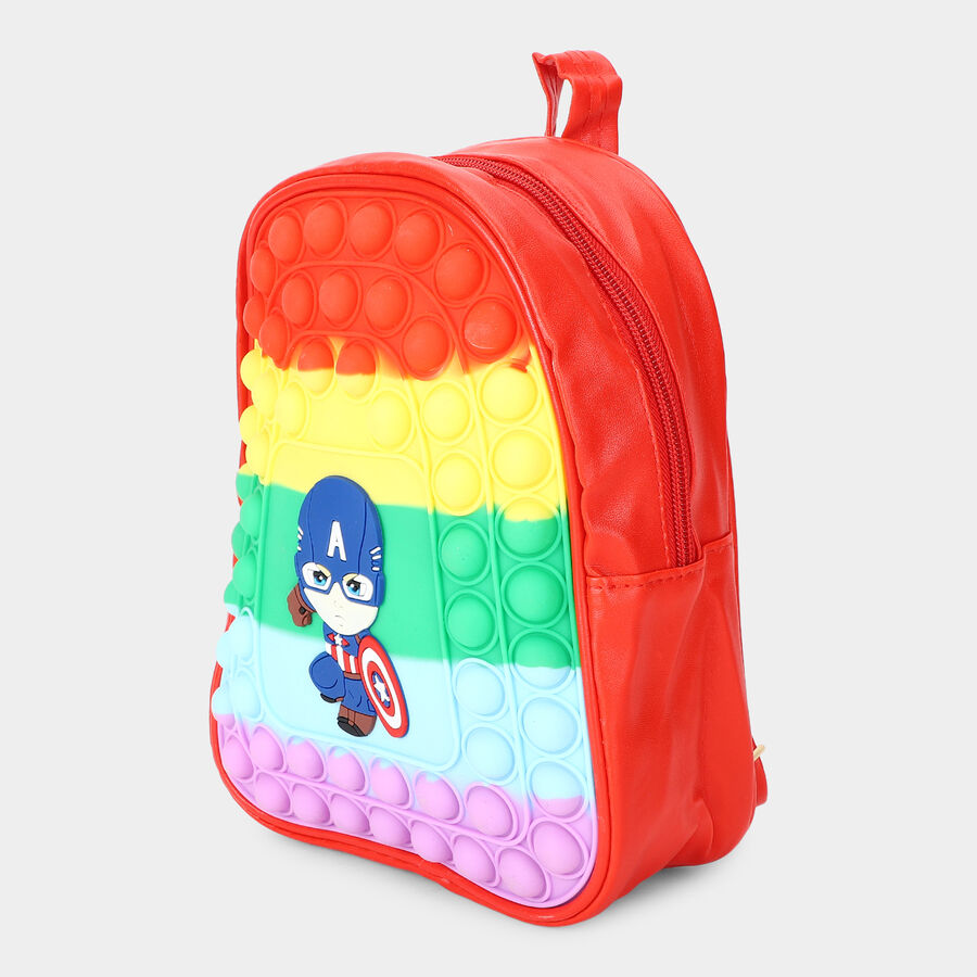 Kid's Captain America Pop-it Backpack, , large