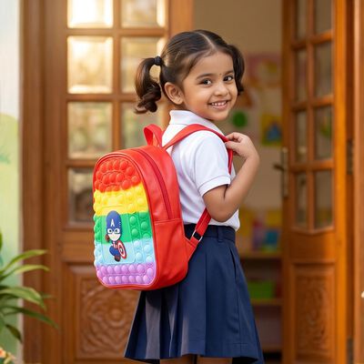 Kid's Captain America Pop-it Backpack