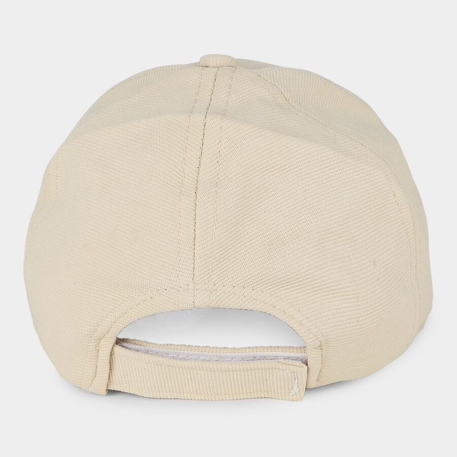 Men's Beige cotton Cap, , large