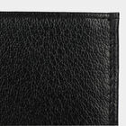 Men's Black Polyurethane Wallet, , small image number null