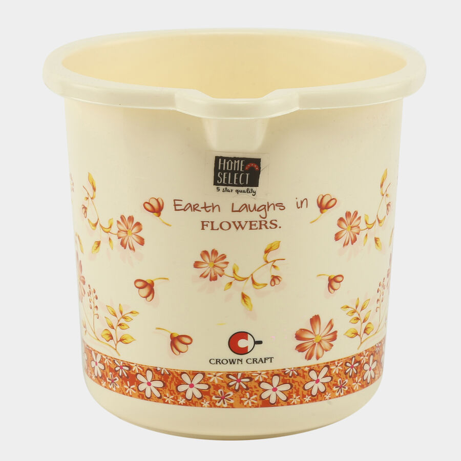 Plastic Bath Mug Plastic Printed Bath Mug, 1 L - Colour/Design May Vary, , large image number null
