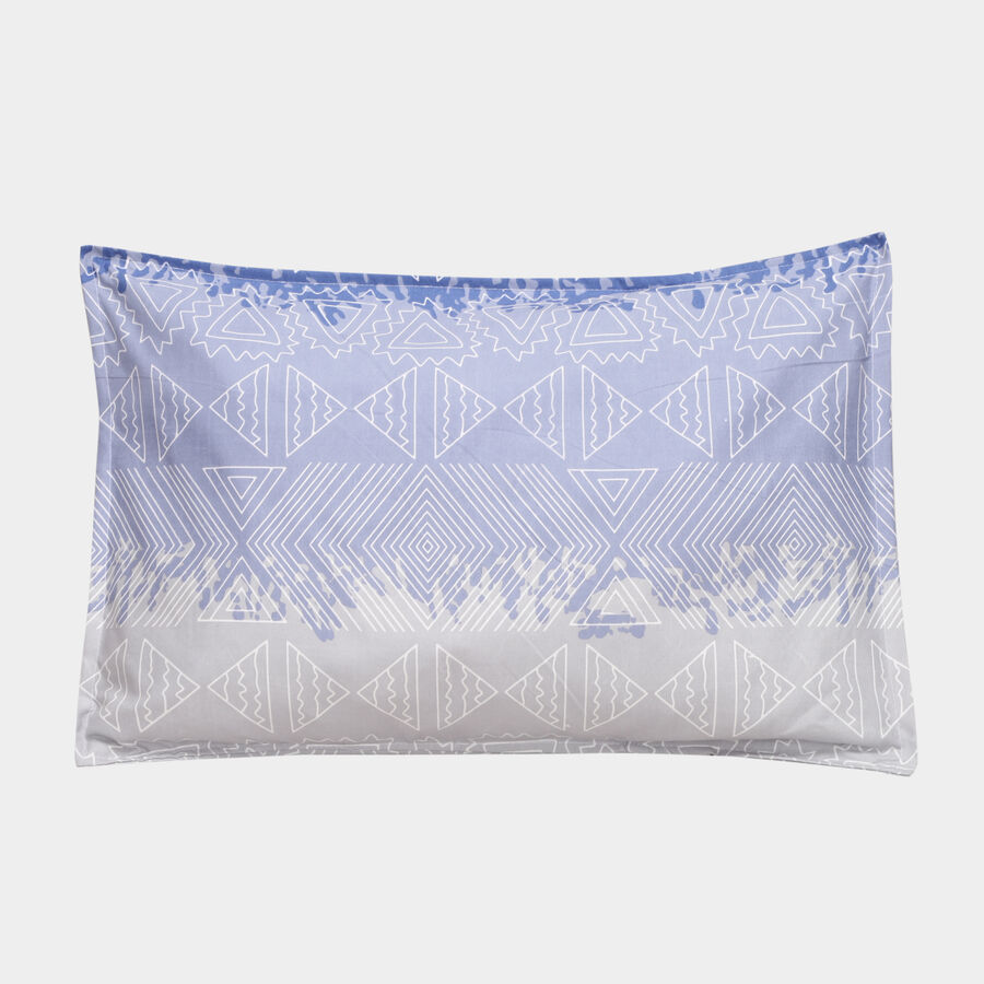 Blue Polyester Pillow Cover, , large