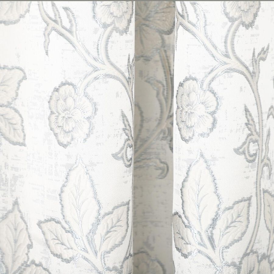 9ft. Light Grey Polyester Long Door Curtain, , large image number null