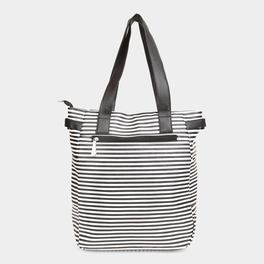 Black Polyurethane Bag, , large