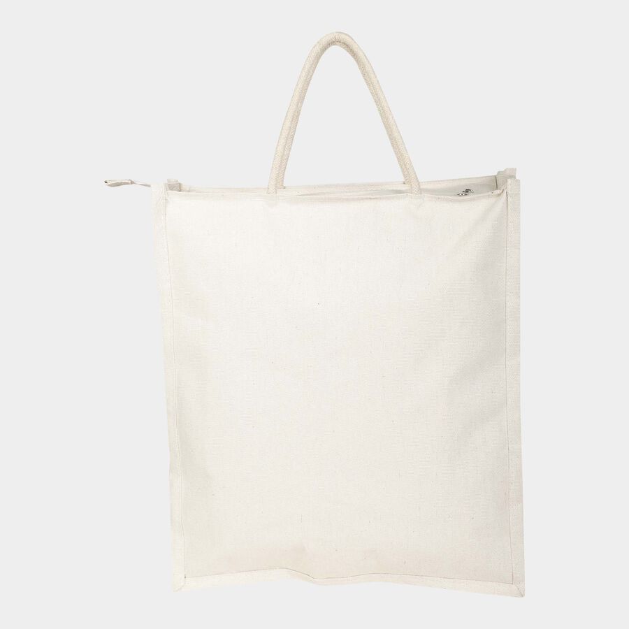 Women's Printed Canvas Tote Bag, Medium, , large image number null