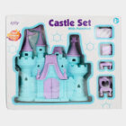 Kid's Light Blue Plastic Doll House, , small