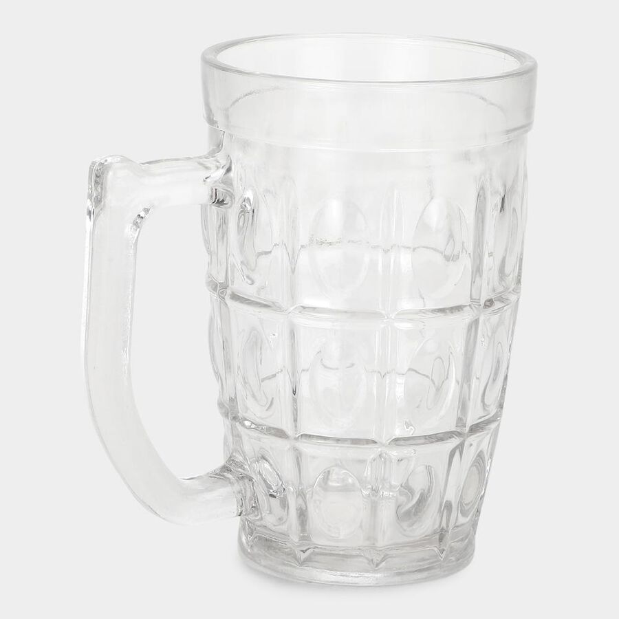 330ml Glass Beer Mug, , large