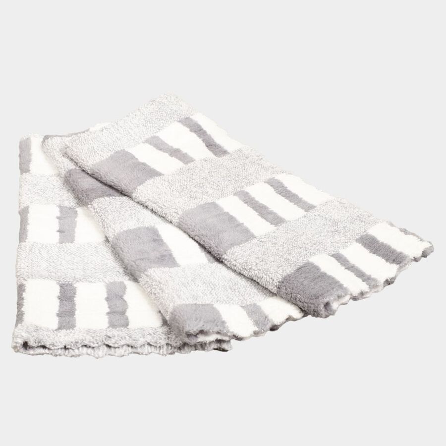 330 GSM Grey Microfiber Face Towel, , large image number null