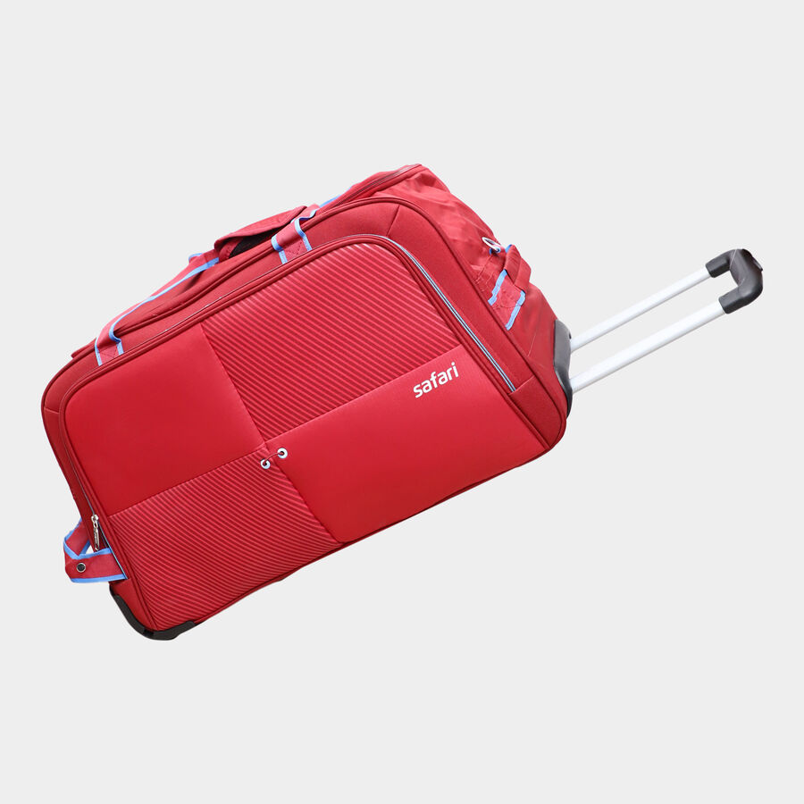 Red Polyester Duffle Trolley, , large image number null