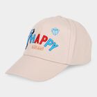 Kid's Beige Fabric Cap , , small