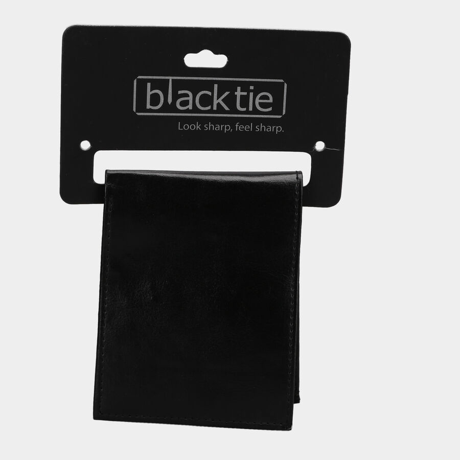 Men PU Black Wallet, , large image number null