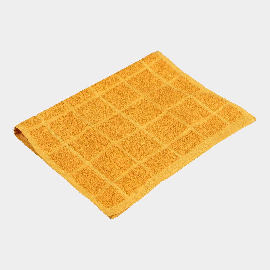 350 GSM Yellow Cotton Hand Towel, , large image number null