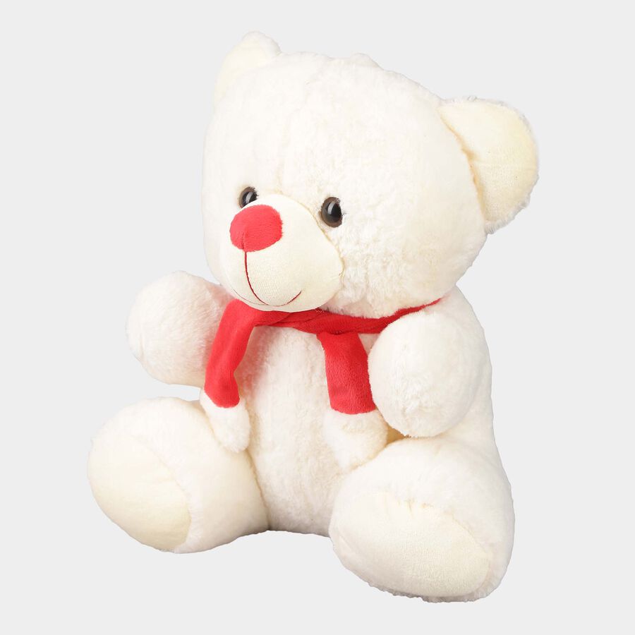Cream Teddy Bear With Bow, , large image number null