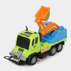 Kid's Plastic Toy|Excavator Truck & Cement Mixer, , small