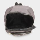 Women Grey Fabric Backpack, , small image number null