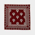 Maroon Microfiber Cushion Cover, , small image number null