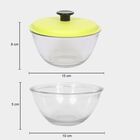 Glass Dessert Set, , small