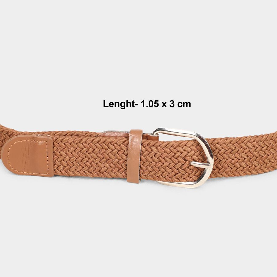 Men's Blue Canvas Casual Belt, , large image number null
