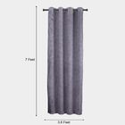 7 ft. Grey Polyester Curtain, , small image number null