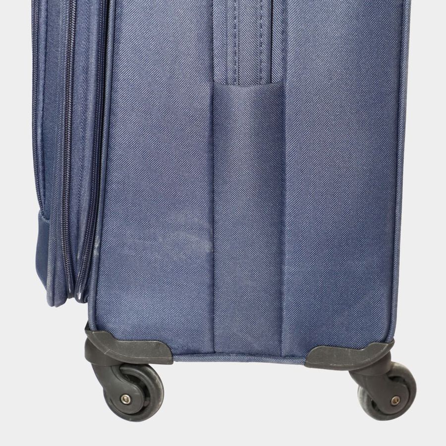 4-Wheel Polyester Soft Case Trolley, Medium, , large image number null