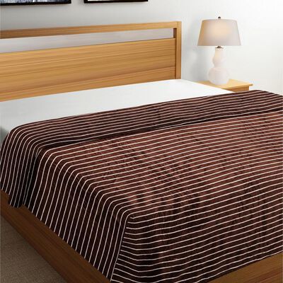 Brown Microfiber Blanket 