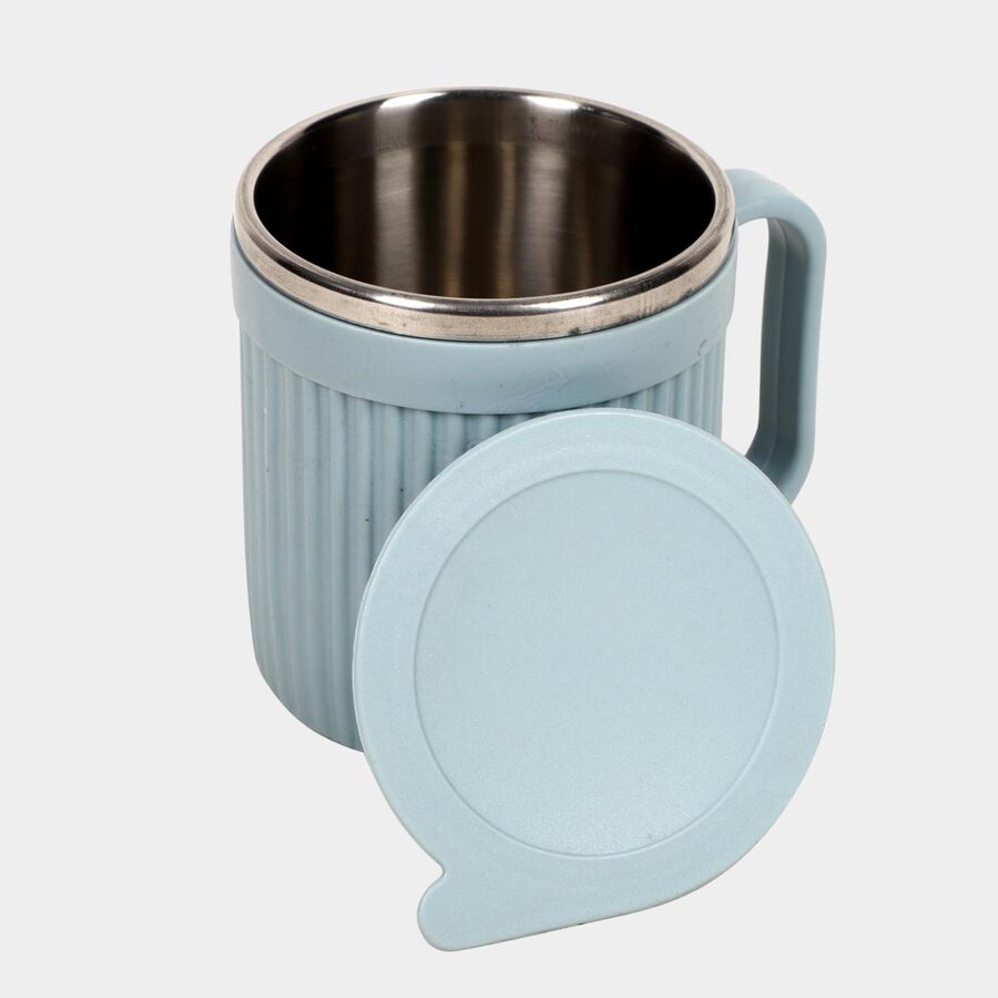 280 ml Plastic And Stainless Steel Travel Mug, , large image number null