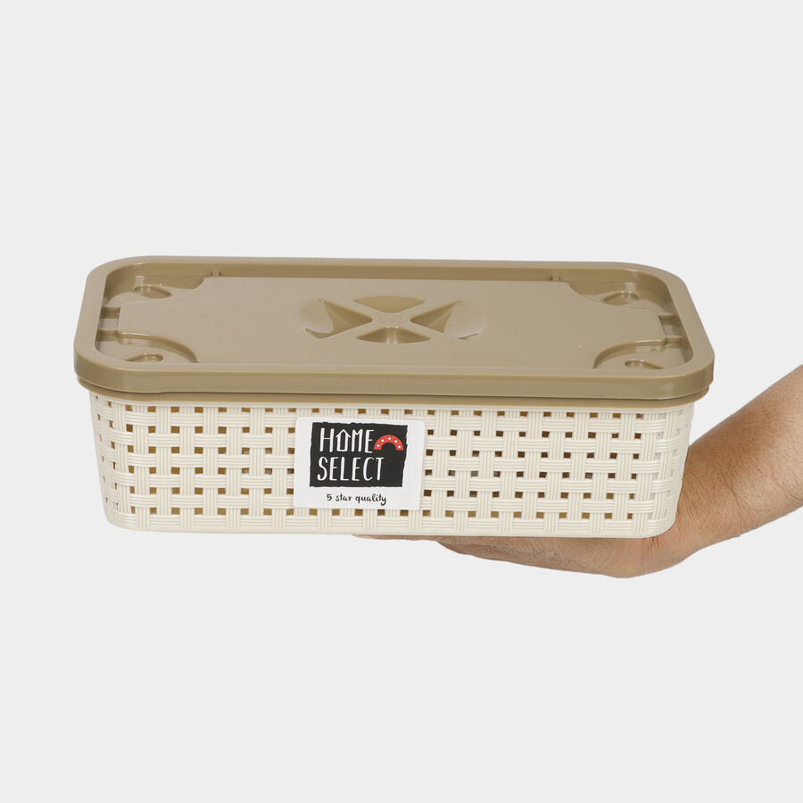 Dune Basket with Lid, , large image number null